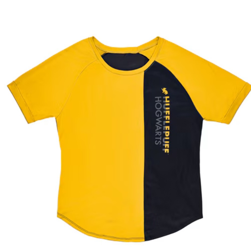 NWT Harry Potter Hufflepuff tie back tee